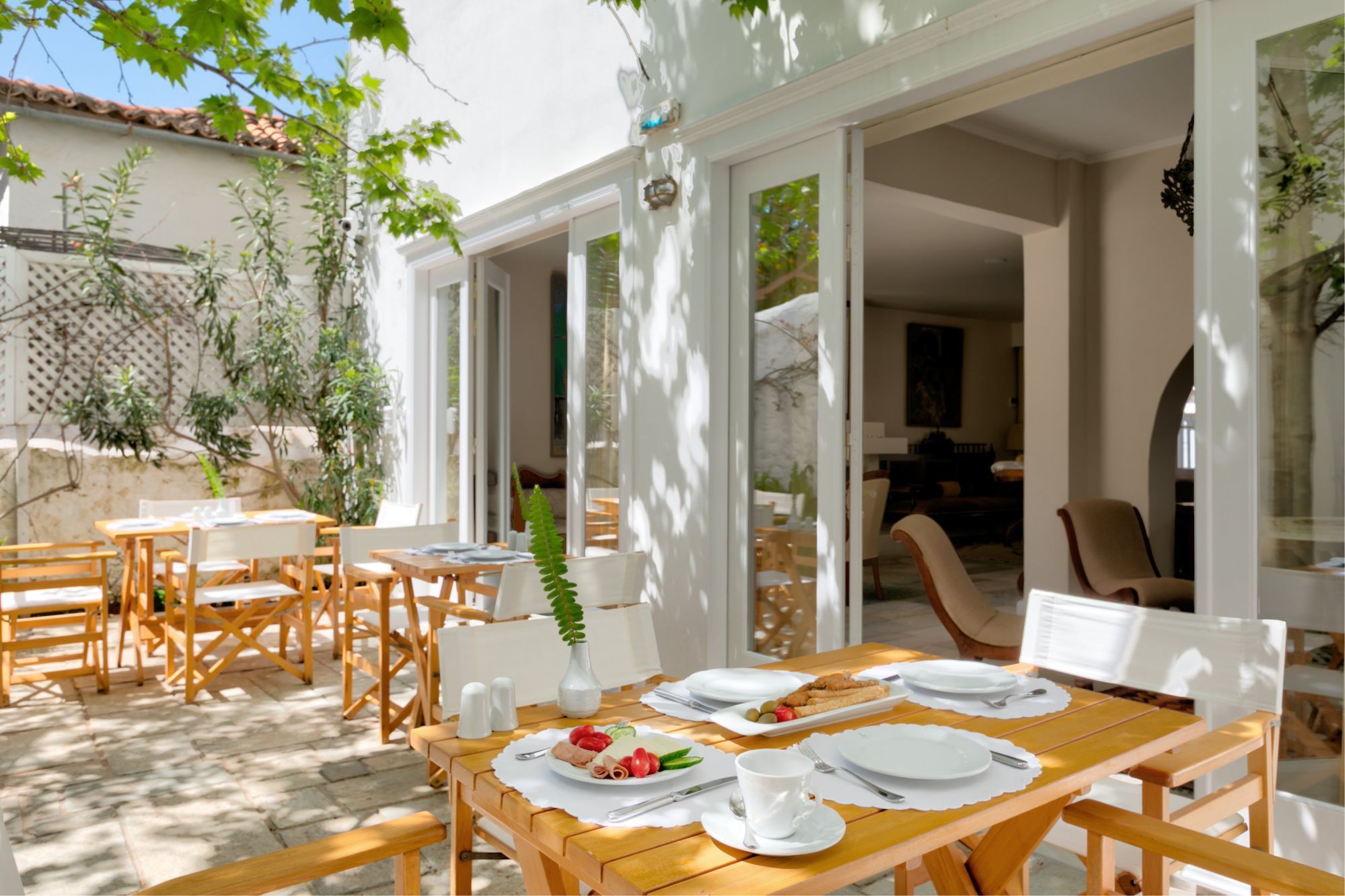 Hotel Leto Hydra Greece - Breakfast